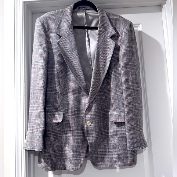 Warren Sewell Other - Vintage Men’s Warren Sewell Plaid Suit Blazer |  Made in USA | 42R